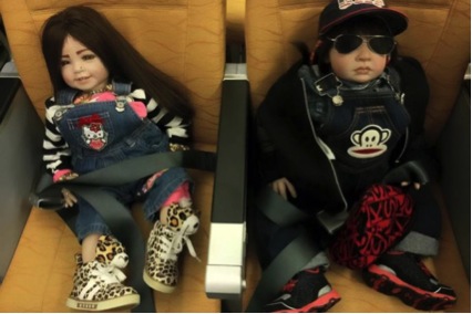 Companhia aérea tailandesa oferecerá assentos para bonecas