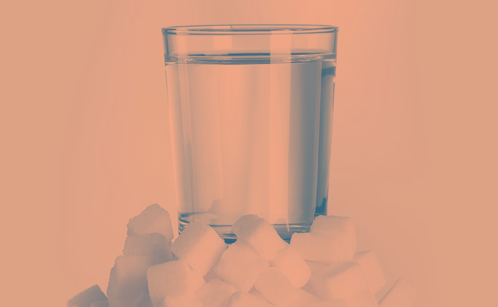 Água com açúcar acalma mesmo?