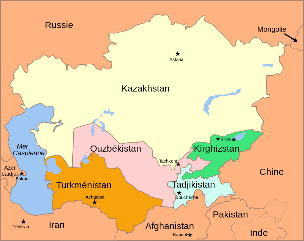 Por que na Ásia o nome de vários países termina em “-istão”?
