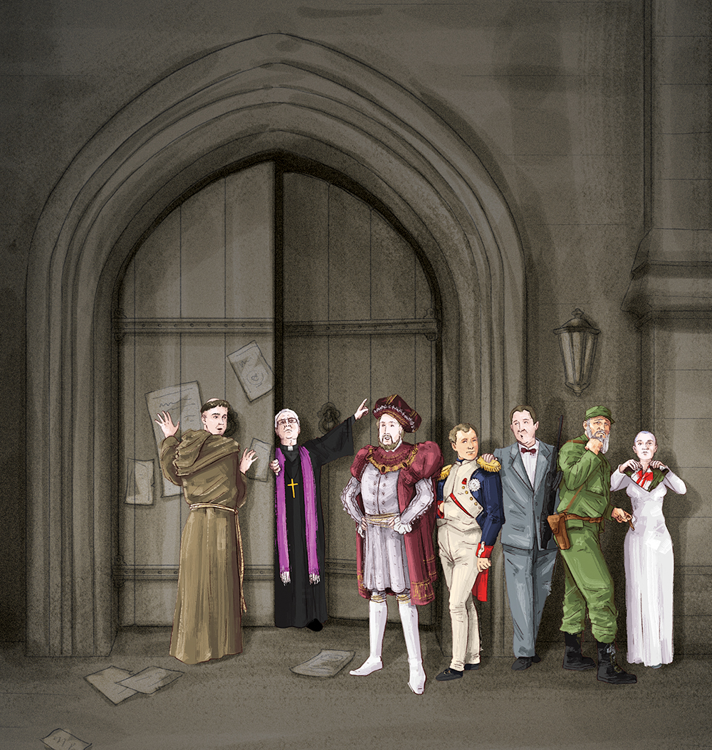 Que pessoas famosas já foram excomungadas pela Igreja?