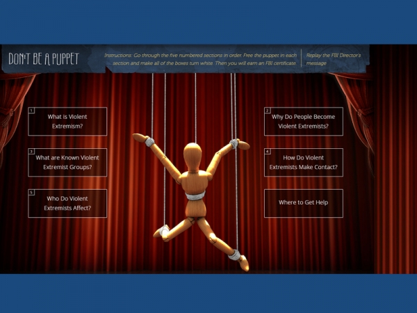 O FBI fez um jogo para alertar sobre o extremismo religioso
