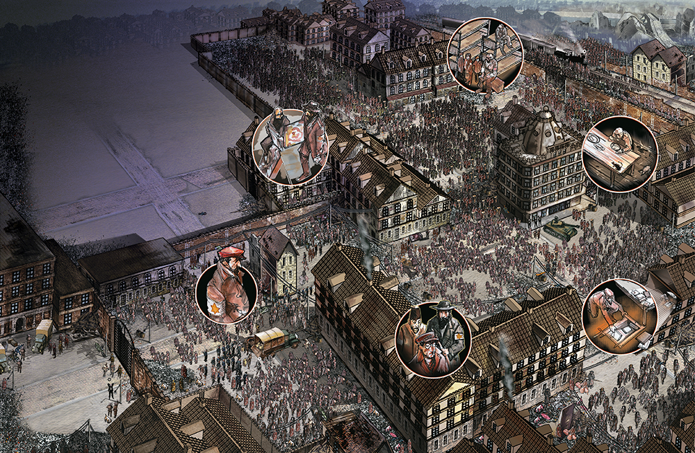 Como era a vida em um gueto?