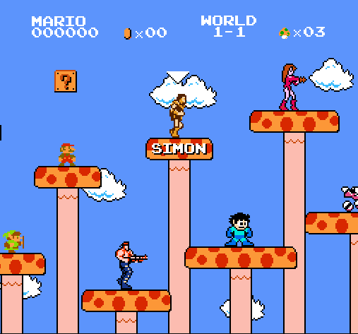 Super Mario Bros Crossover 