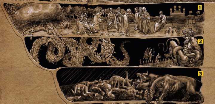Os nove círculos do inferno na Divina Comédia de Dante – Artrianon