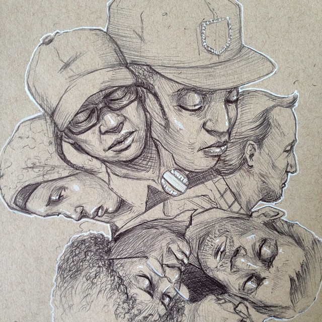 Tumblr reúne trabalho de artista que desenha pessoas do metrô