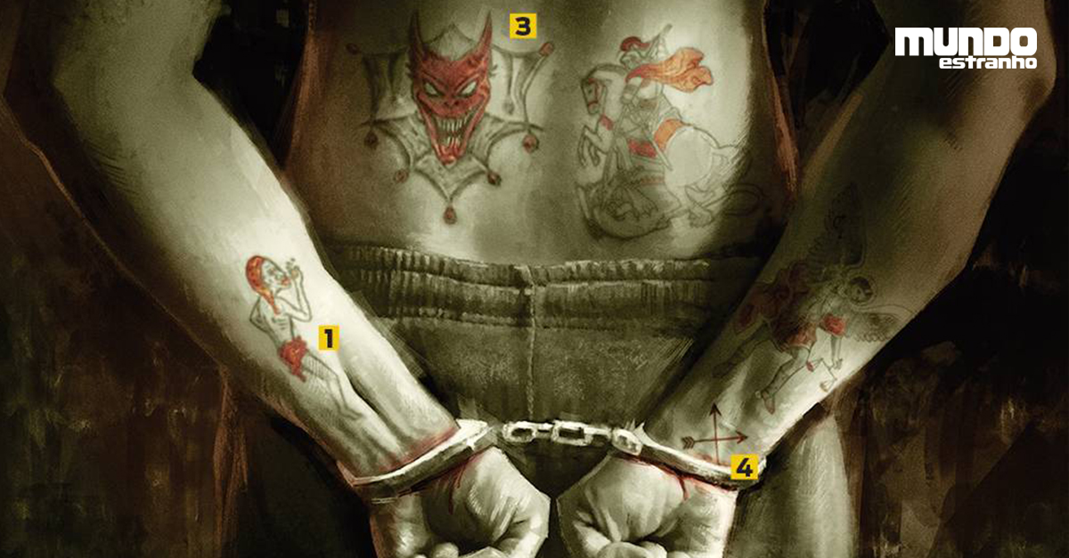 O significado das tatuagens no mundo do crime e nos presídios