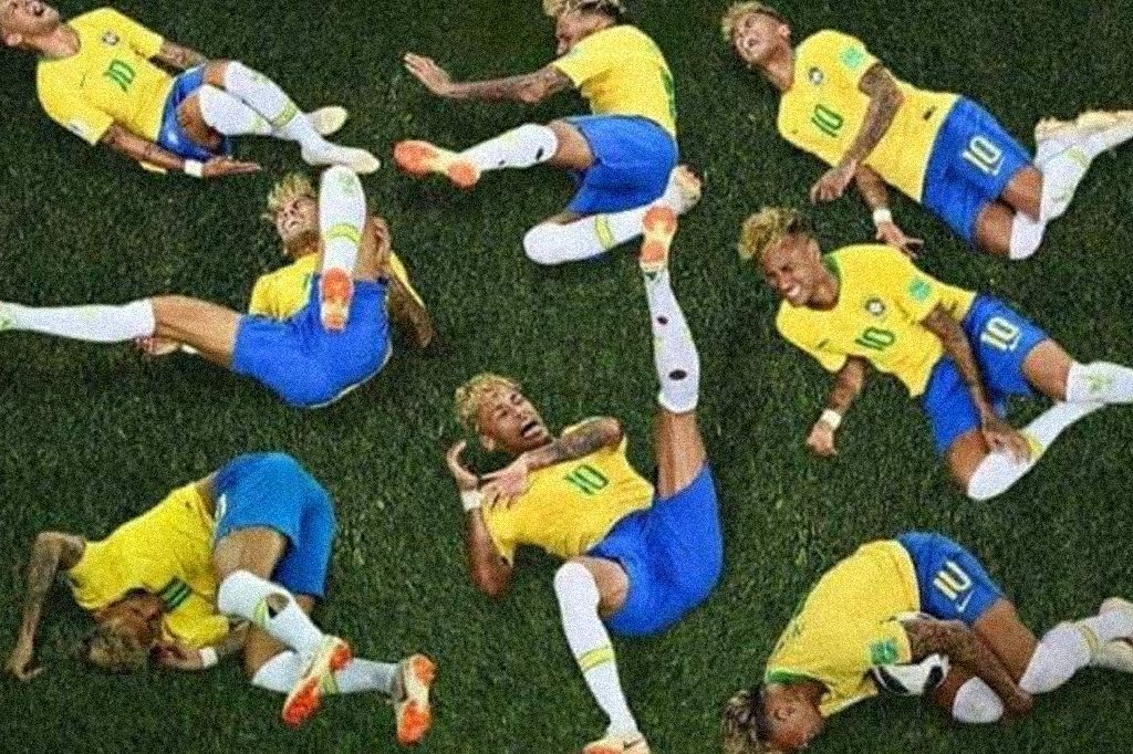 Por que jogador de futebol não tem coceira quando cai na grama?