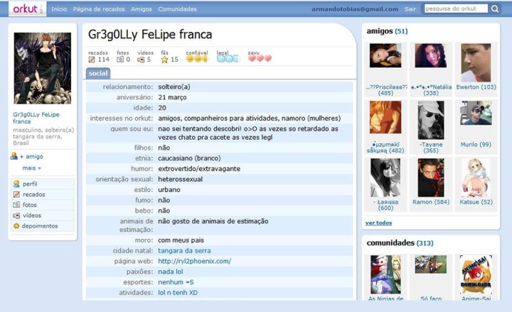 Para Amigos - Mensagens, Imagens e Recados para o Orkut
