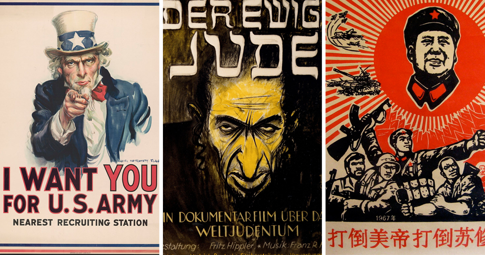 50 Powerful Examples Of Visual Propaganda And The Meanings