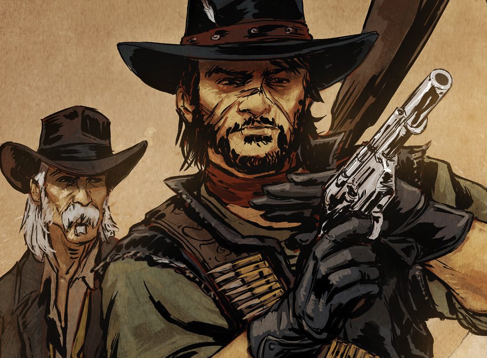Retrato Falado: John Marston, de Red Dead Redemption