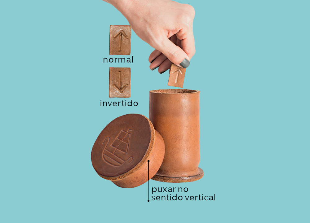 infográfico mostrando como tirar as runas de urna