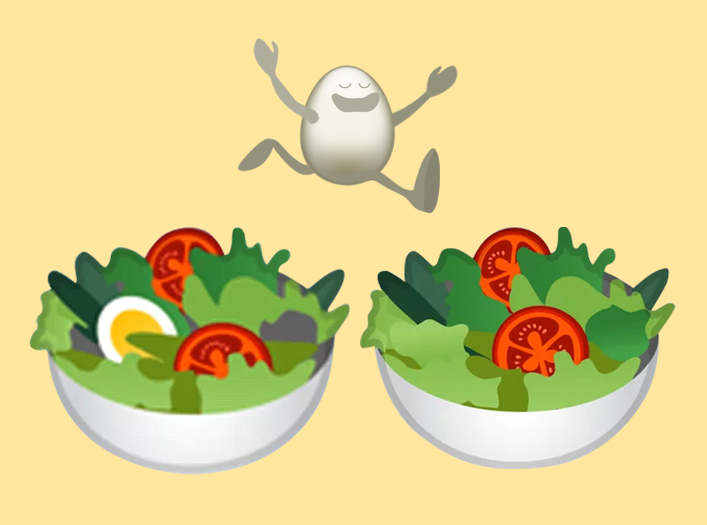 Produtores de ovos ficam indignados com mudança em emoji do Google