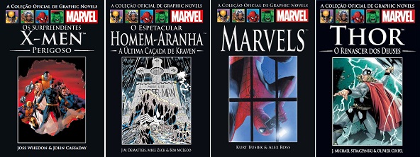 Coleção Oficial de Graphic Novels Marvel 36 e 37: Surpreendentes X-M