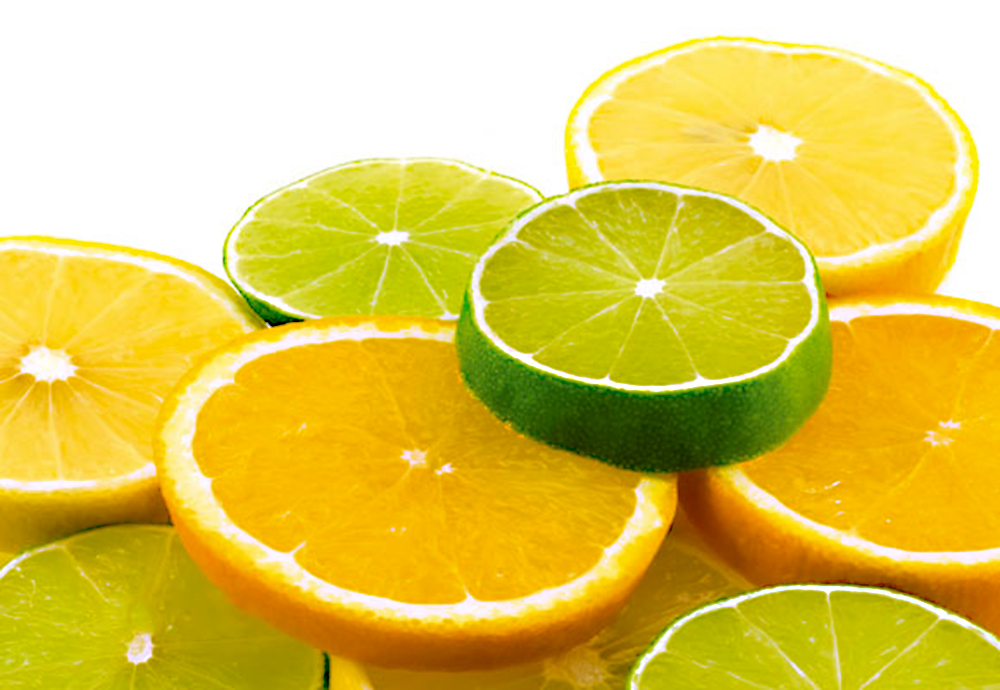Limão e laranja