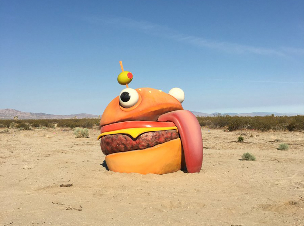 Hambúrguer de “Fortnite” surge nos EUA e cria rumor para nova temporada