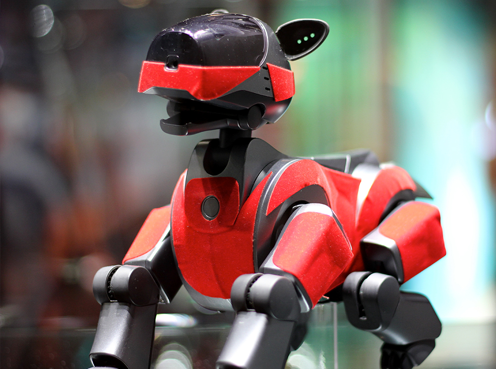 Cachorros-robôs japoneses mortos ganham funeral budista