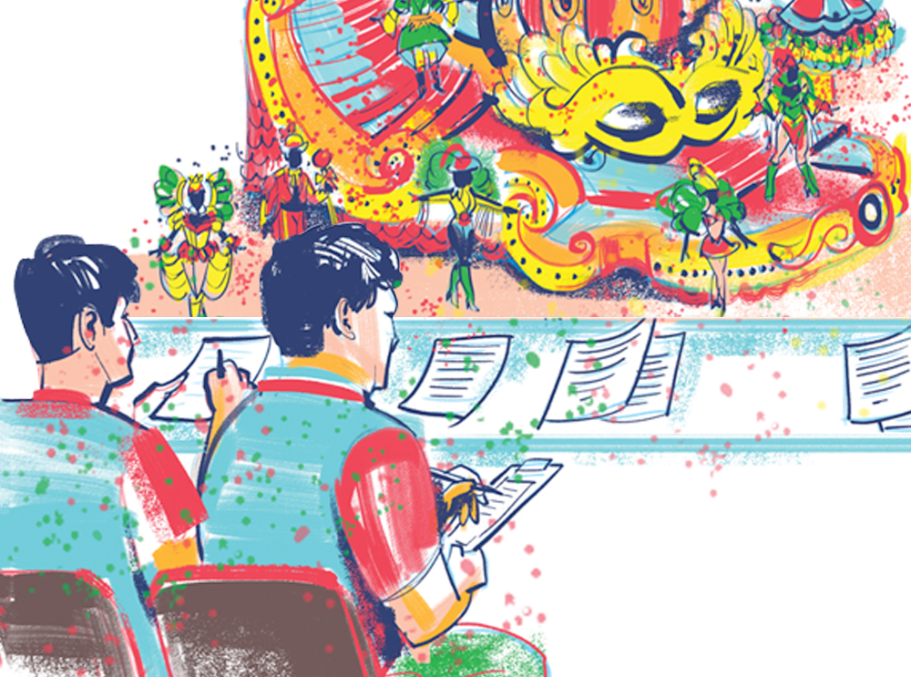 Como são escolhidos os jurados do Carnaval?