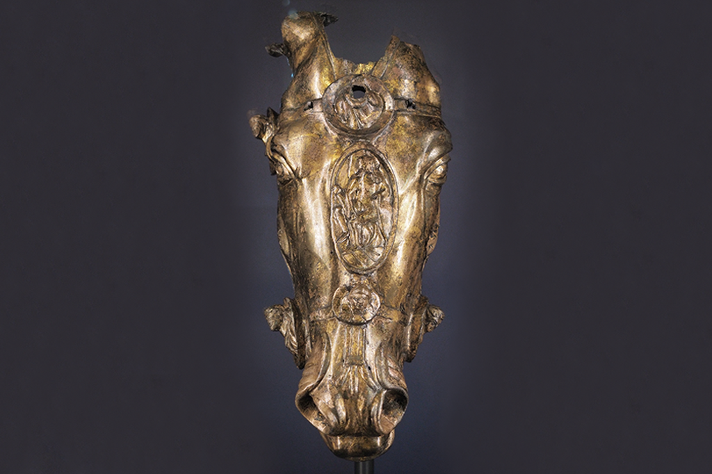 Cabeça de cavalo pode mudar a história do Império Romano com seus vizinhos