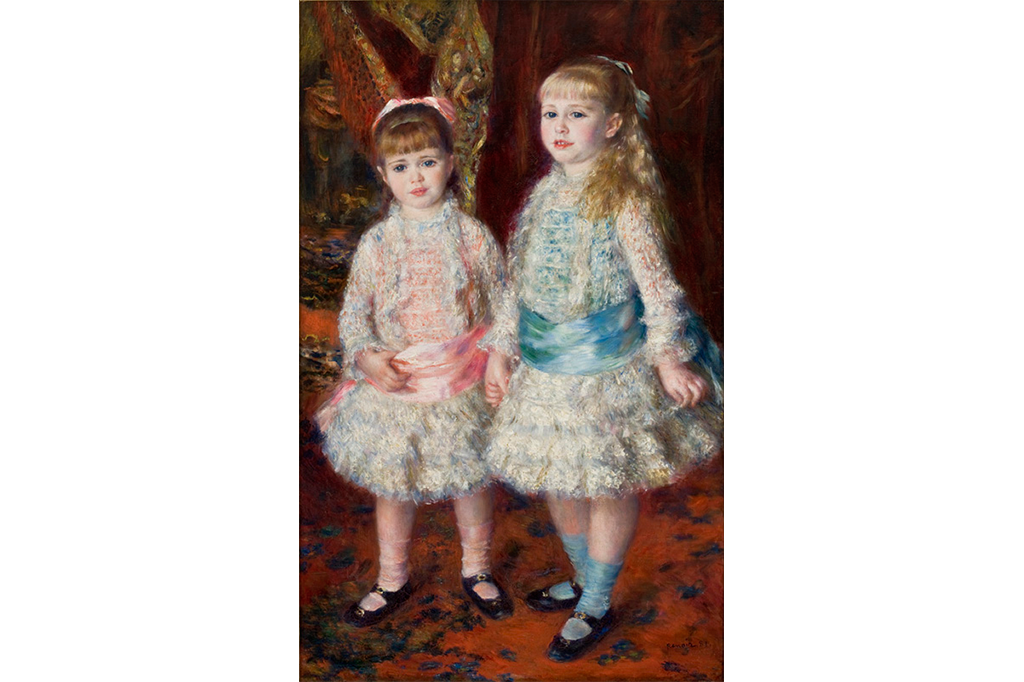 Pintura Rosa e Azul, de Renoir