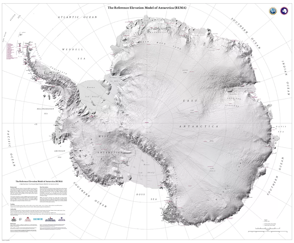 mapa REMA