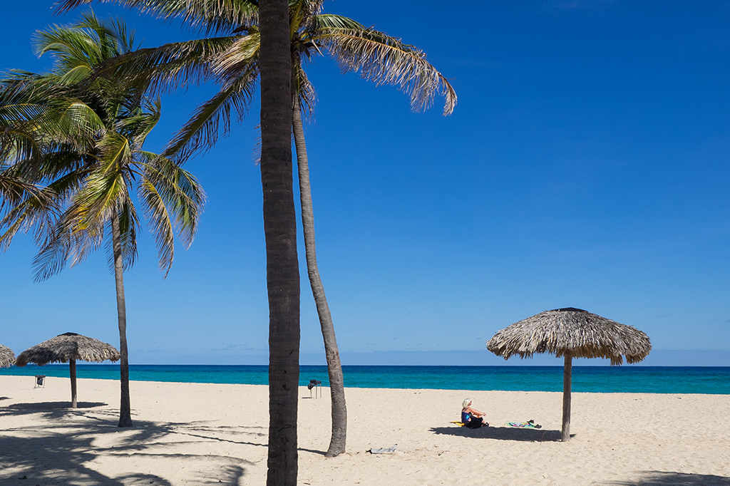 Praia de Tarara, em Cuba