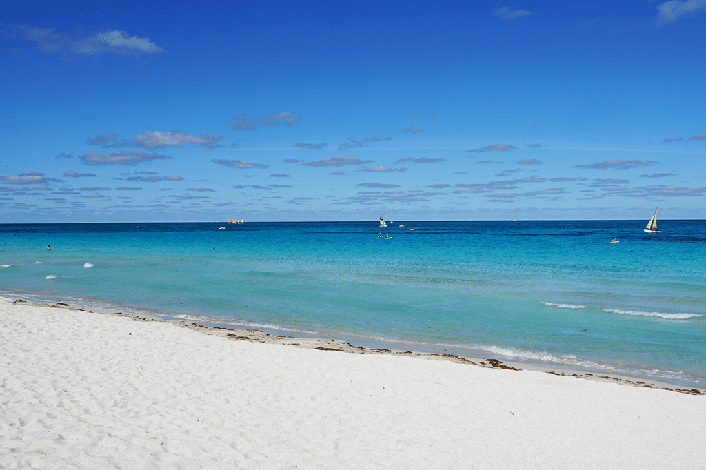 Praia de Tarara, em Cuba