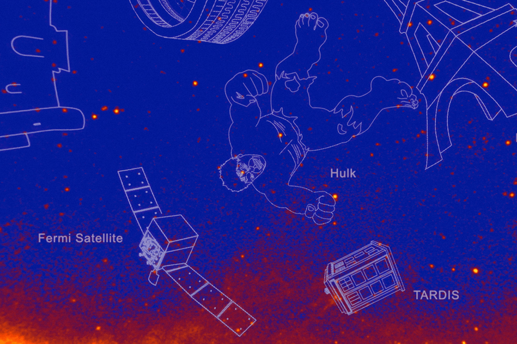 Nasa batiza constelações de “Einstein”, “Hulk” e “Gato de Schrödinger”