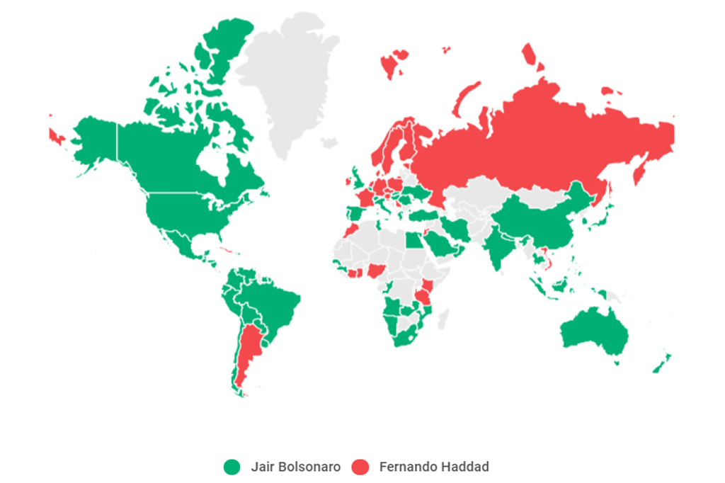 Em quem votaram os brasileiros que vivem no exterior?