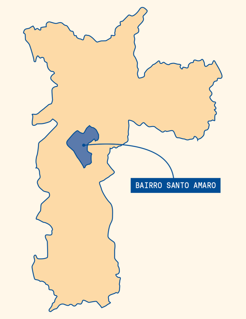 Mapa Santo Amaro