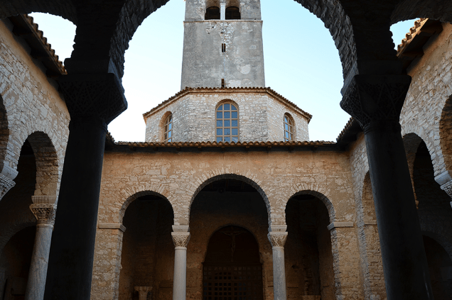 A Basílica Eufrasiana em Porec, na Croácia