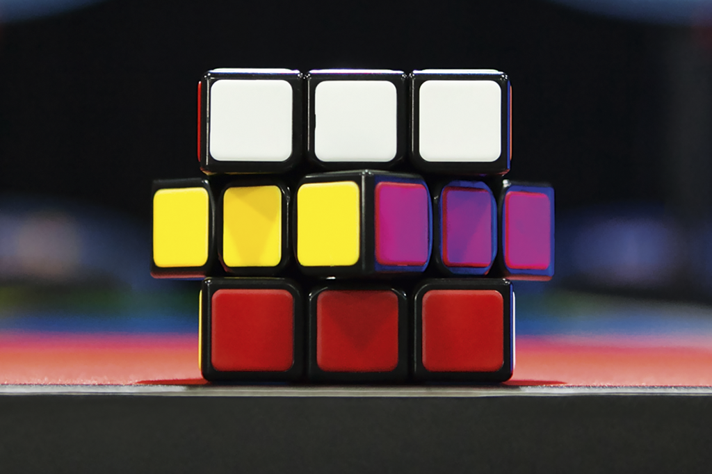 Cubo mágico utilizado no Campeonato Mundial.