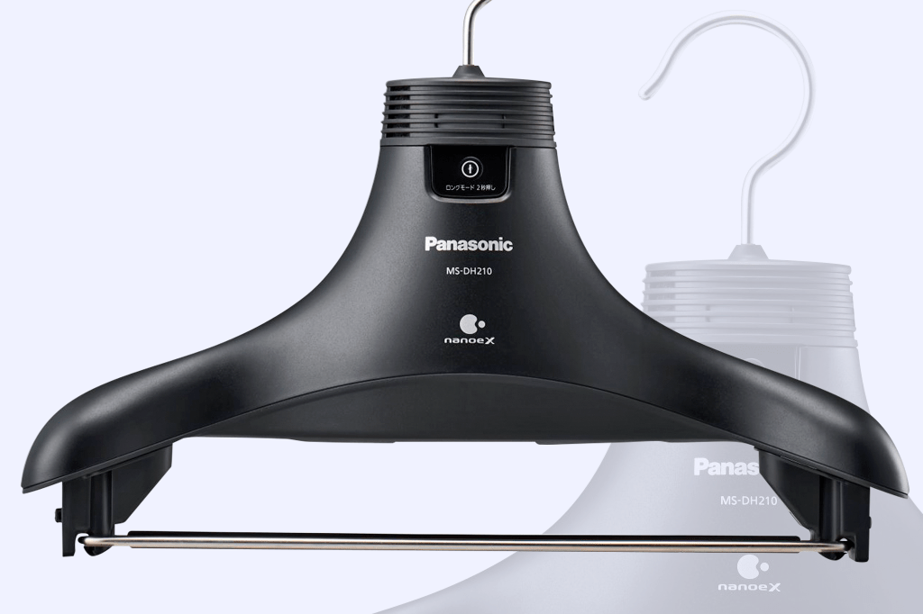 O cabide que limpa a roupa