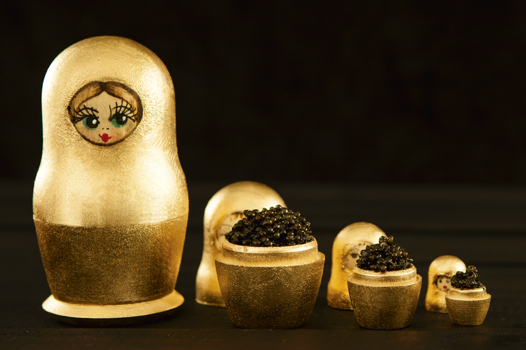 O caviar começou a ser comido por humanos na Rússia do século 9.