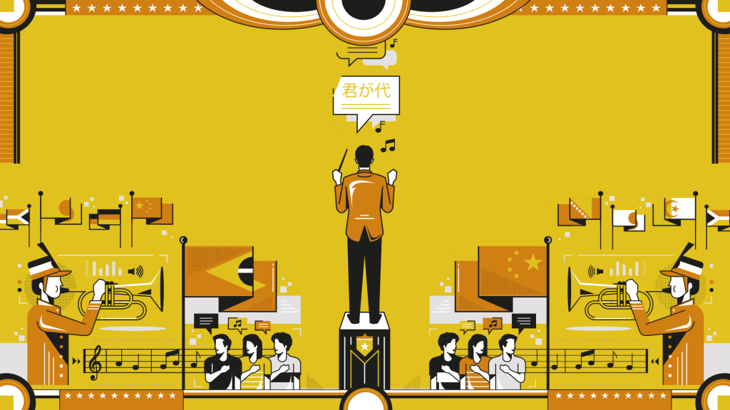 Hinos nacionais (em tweets!)