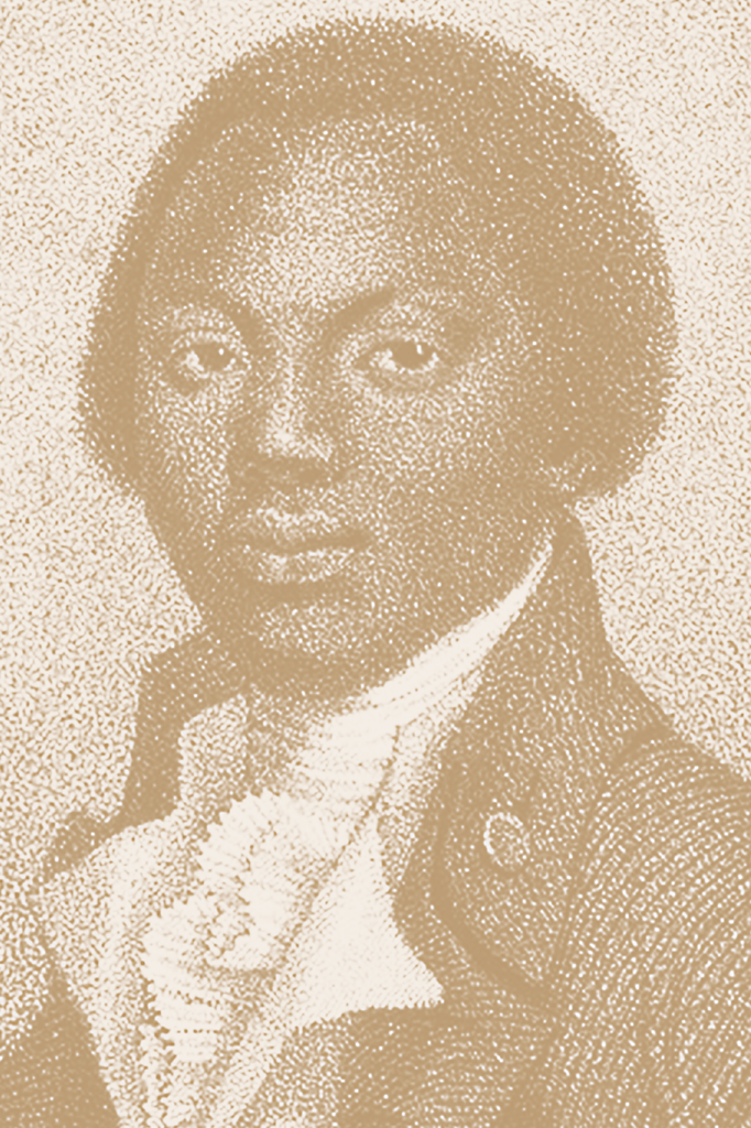 Raptado aos 11 anos, Olaudah Equiano ganhou o nome de Gustavus Vassa ao ser comprado por um oficial inglês.