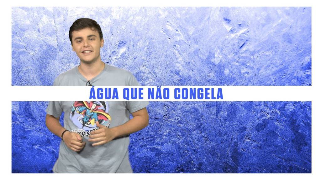 Cientistas criam água que não congela – SUPERNOVAS