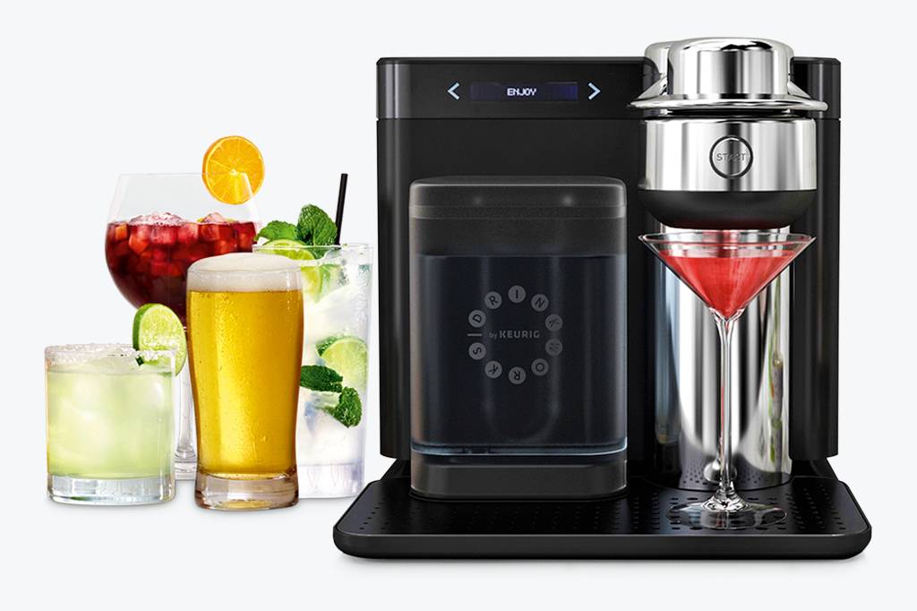A máquina que faz bebidas (alcoólicas) em casa
