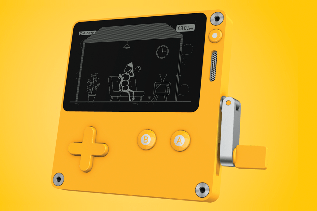 Games preto e branco (e a manivela)