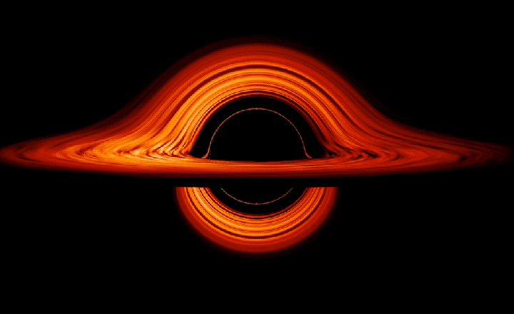 Simulação da Nasa mostra como um buraco negro distorce o espaço | Super