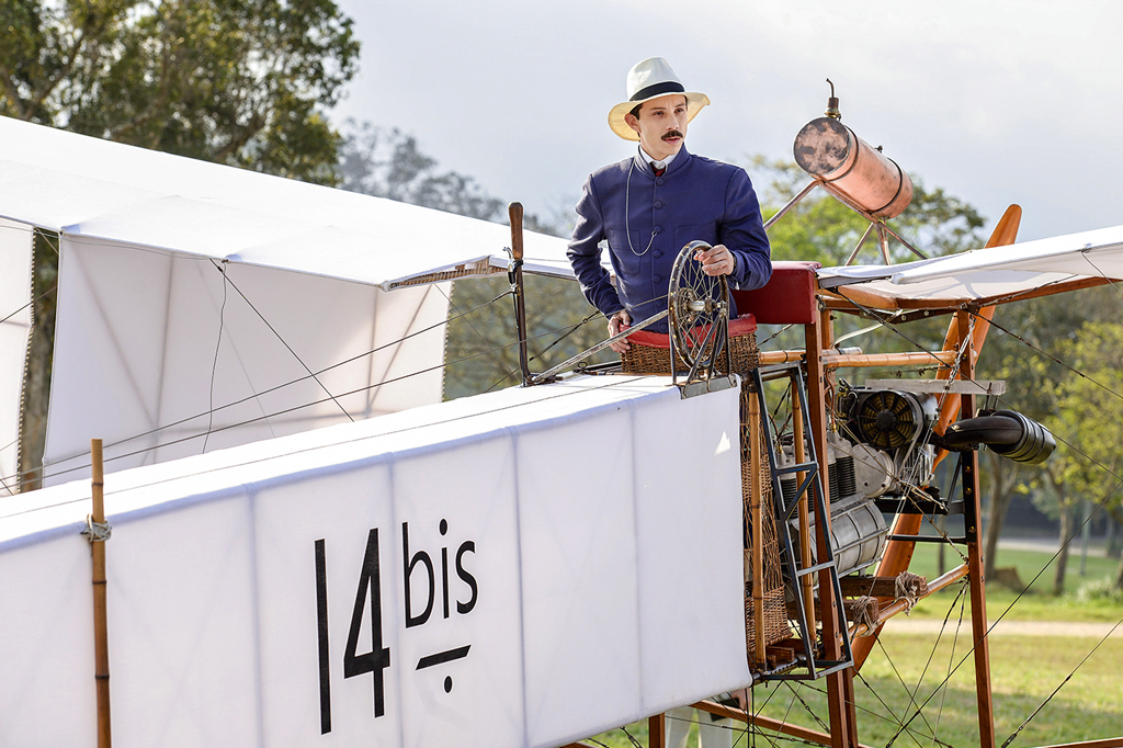 Santos Dumont: veja os bastidores da série sobre o inventor do avião