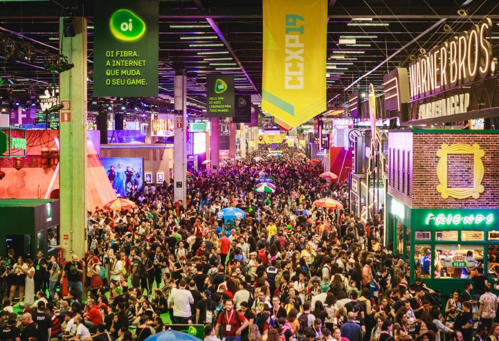 Quantos quilômetros você anda na CCXP
