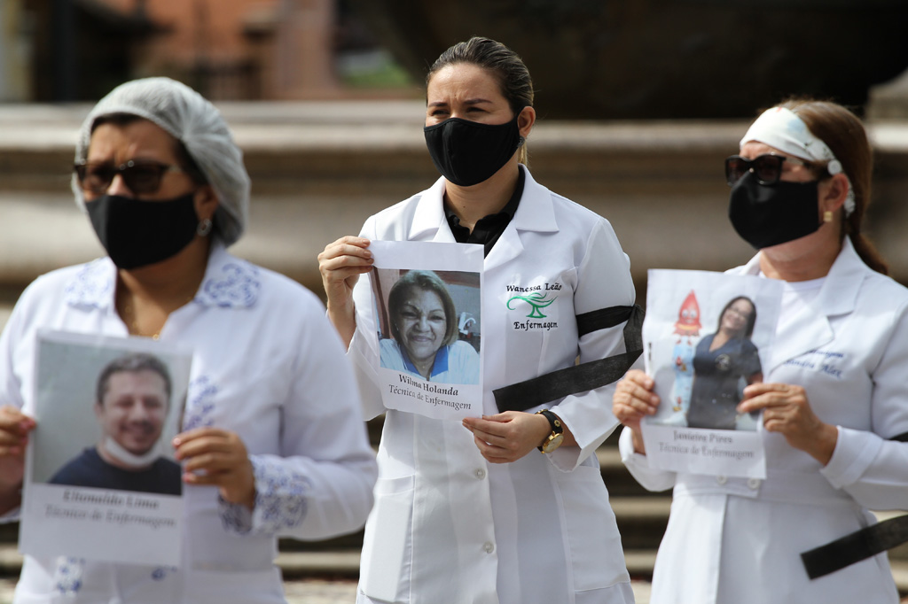 Covid-19: Brasil lidera ranking mundial de enfermeiros mortos | Super