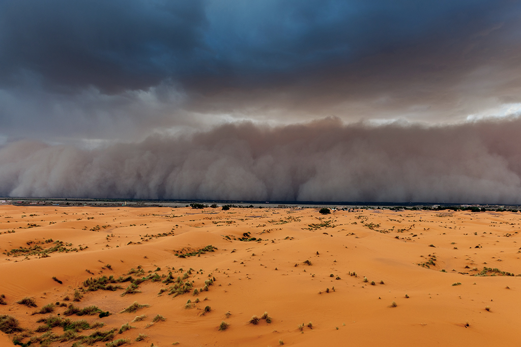 Tempestade de areia vinda do Saara se encaminha para os EUA