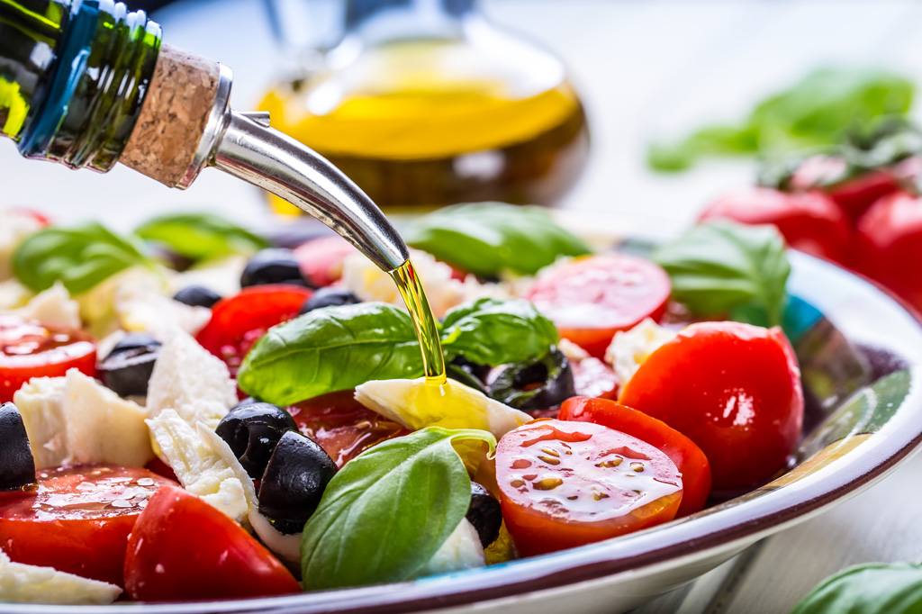 <strong>A dieta mediterrânea reúne alimentos com alto teor nutritivo e antioxidantes.</strong>