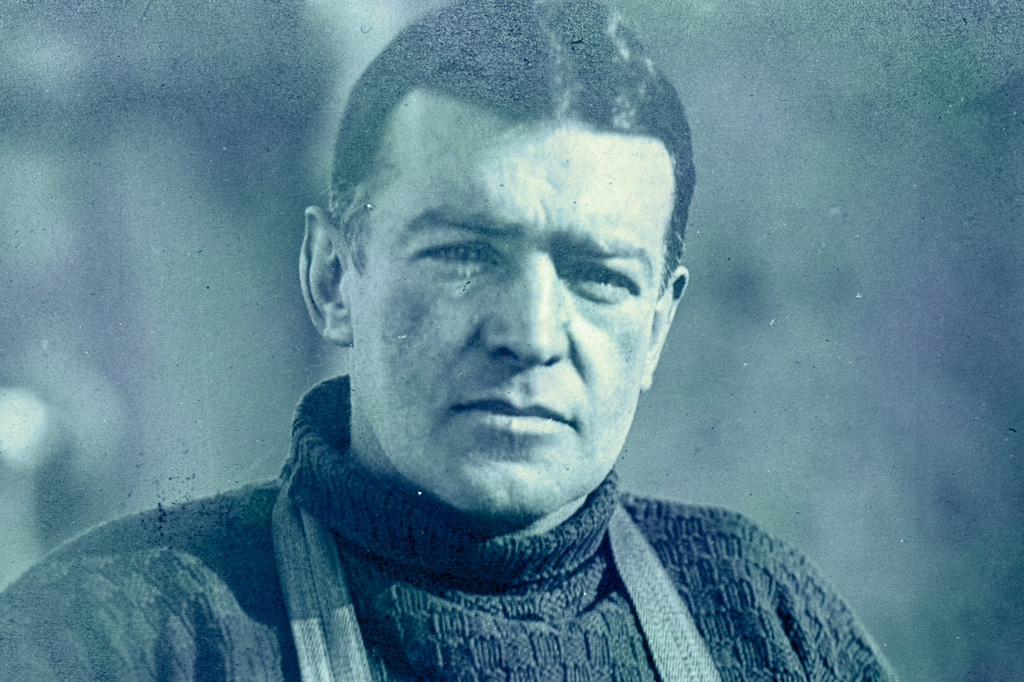 <strong>Sir Ernest Shackleton concebeu e liderou a última grande expedição da Idade Heroica da Exploração da Antártida.</strong>