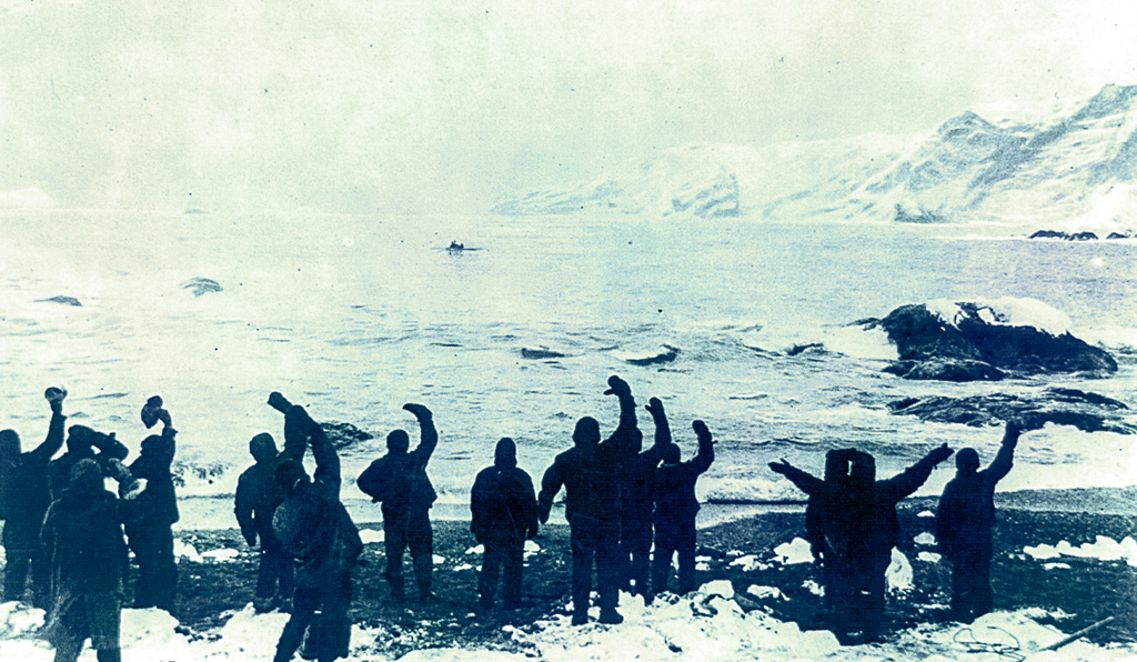 SI_Shackleton_Odisseia_resgatados <strong>Enfim, o resgate da tripulação.</strong>