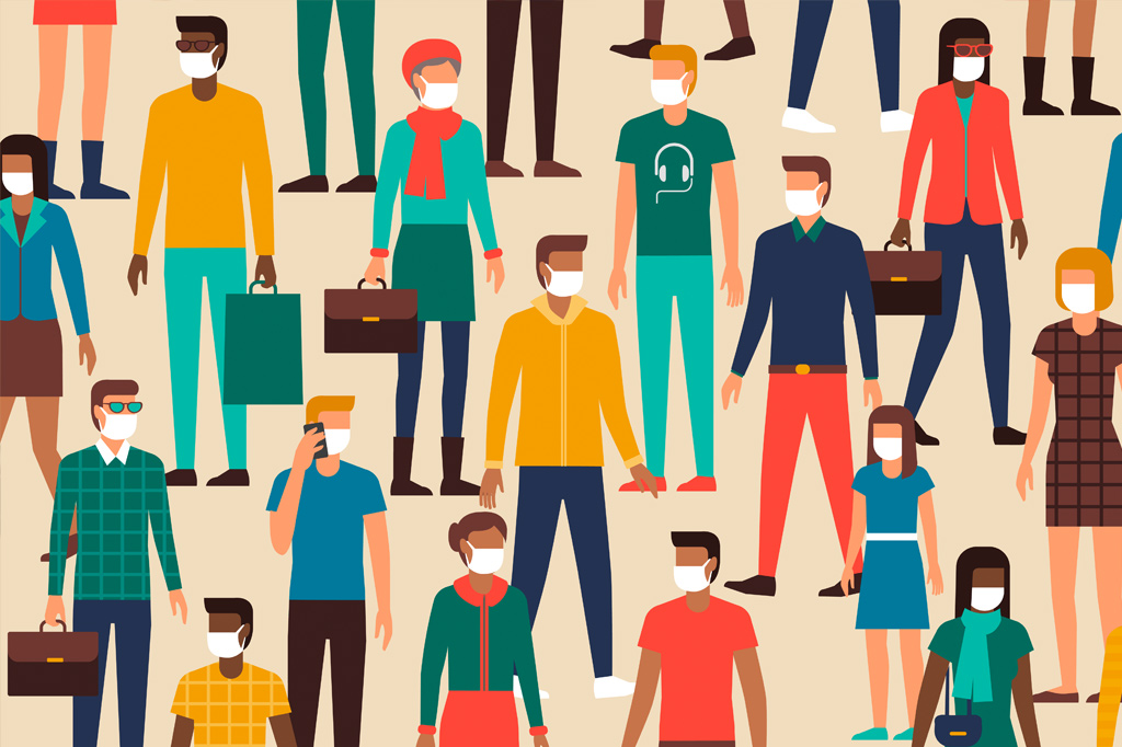 OMS, finalmente, passa a recomendar uso de máscara