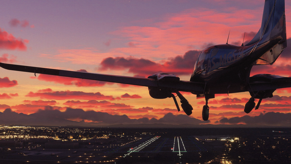 A volta do Flight Simulator