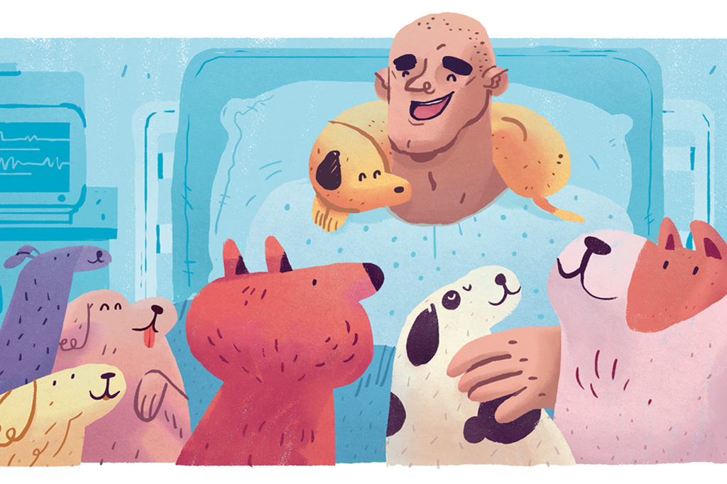 Cães podem ajudar a curar depressão?