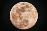 Foto da lua.